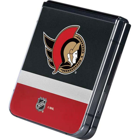 NHL Ottawa Senators Jersey Galaxy Z Flip5 5G Skin